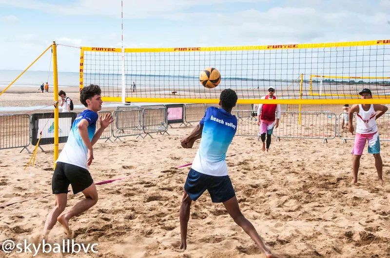 Yorkshire Series tournament on Bridlington beach